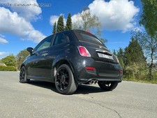  Edelstahl Sportauspuff Fiat