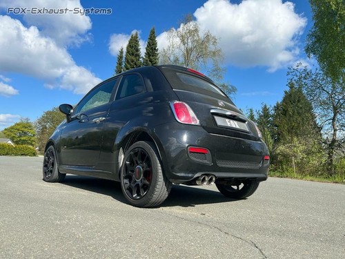 Edelstahl sportauspuff fiat - ,
