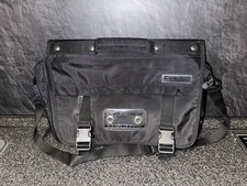 Coole Vintage Diesel Spare Parts Umhängetasche Schwarz mit Logo Neuwertig