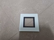 Jung LSP981GLAS Glasrahmen 1fach LS plus mattweiß - Top erhalten!