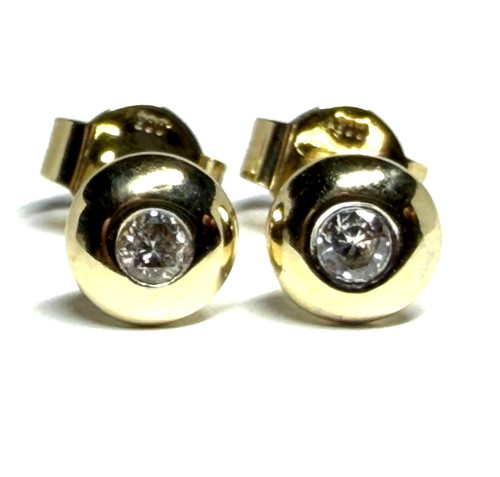 Brillant ohrstecker 10ct - brillant-ohrstecker,