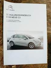 Citroen Schulungsunterlagen C3
