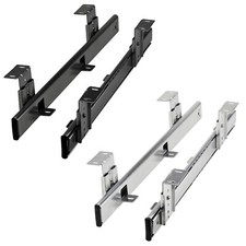 SOTECH Unterbau Tastaturauszug KT1 400 mm schwarz Tastaturablage Schubkasten