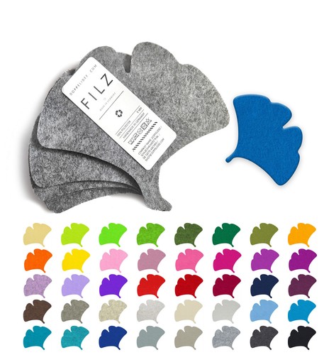 Ginkgo blatt untersetzer - ginkgo,