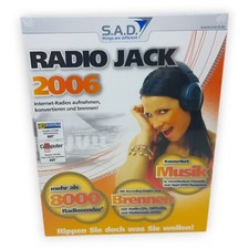Radio Jack 2006 PC CD ROM Software SAD OVP Internet Musik Brenn Windows XP 2000