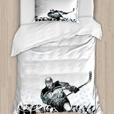 Eishockey Bettwäsche Set Profi-Torwart