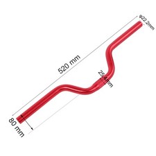 (red)Fixed Gear Riser Bar Bike