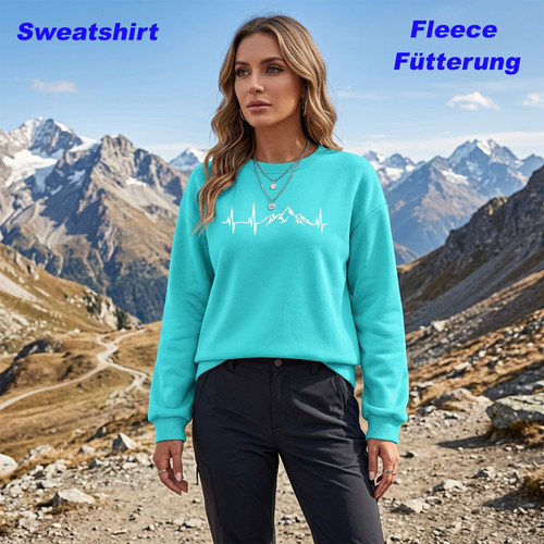 Sweatshirt damen rundhals - damen,