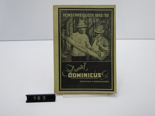 Forstpreisliste 1952 1953