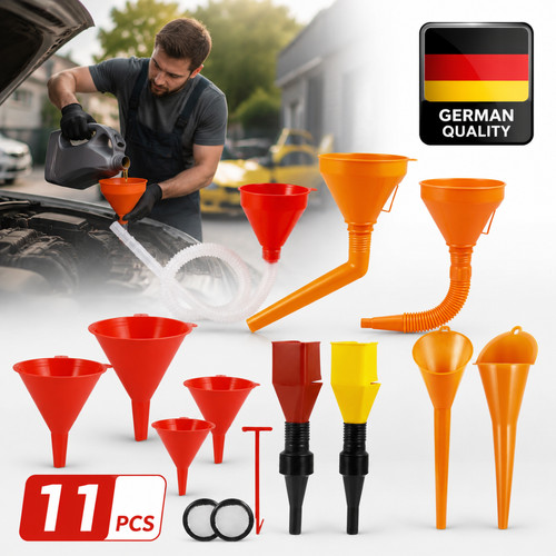 Stück einfülltrichter set - 11,