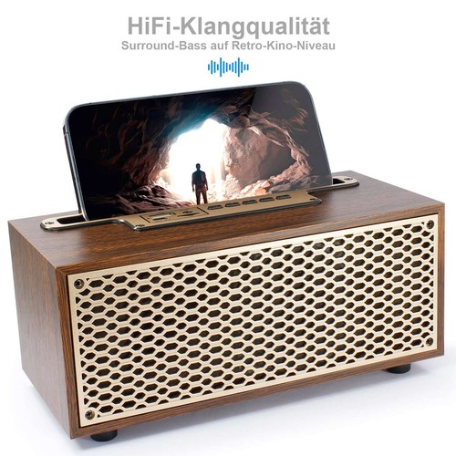 Retro bluetooth lautsprecher - retro,