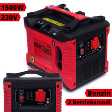Stromerzeuger Inverter Benzin 4 Takt Notstromaggregat Stromgenerator Leise 1,5kW