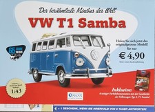 ATLAS VERLAG VOLKSWAGEN VW Samba Bus T1, FLYER, WERBEBEILAGE   #2006f