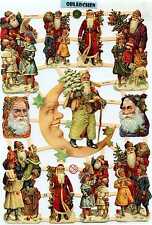 # GLANZBILDER # EF 7314 wunderschöner Weihnachts - Bogen mit Mond, mit GLIMMER #