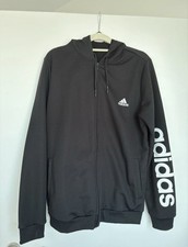 Adidas Zip Hoodie schwarz L -