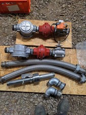 2x Industrie-Gasarmaturen Protego/Kromschröder/EA DN50 + 1x Belimo NM24A-SR