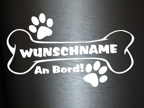 Plott aufkleber hundeknochen - plott,