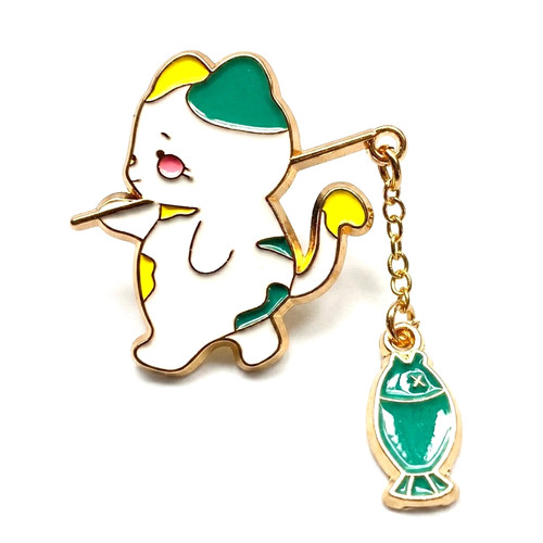 Kawaii katze emaille - katze, pin