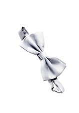 Einfarbig Fliege Silber #3