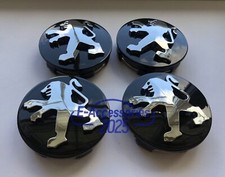 4X 60mm Für Peugeot Logo