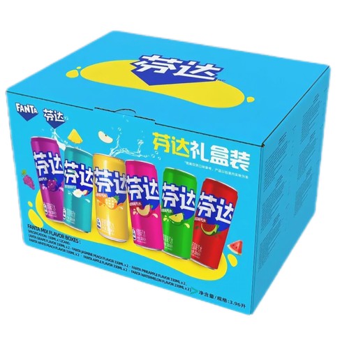 Fanta china mix gift box - mix, 6