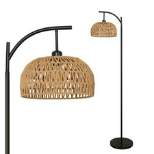 Stehlampe Rattan Stehleuchte