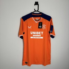 Neu mit Etikett Rangers Fußball Shirt Trikot 2022/23 3rd (L)