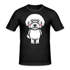Bichon Frisé T-Shirt Hund Gelockter Bichon Geschenk Hundeliebhaber Lustig