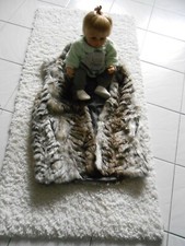 Dennis Basso Webpelz- Weste  -  neu - -  ungetragen