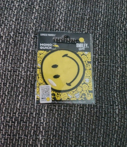 Smiley patch aufnäher neu - smiley,