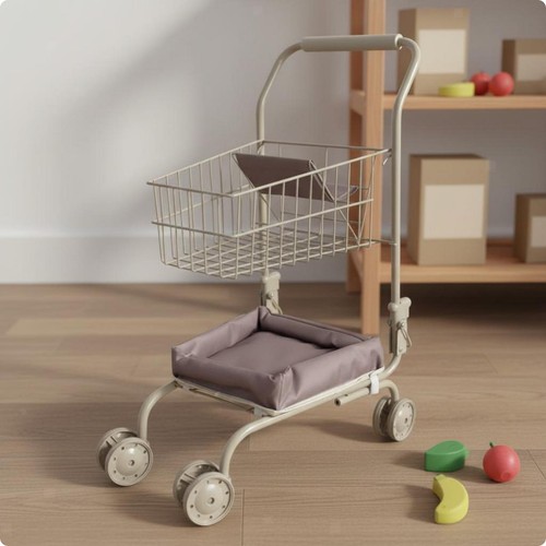 Kaufladen einkaufswagen mit - kaufladen,