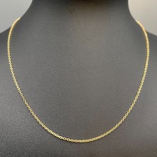 WUNDERSCHÖNE  ANKERKETTE  AUS 585er GELBGOLD 45cm WERT € 638,-