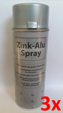 3x 400ml Zink Alu Spray / <300