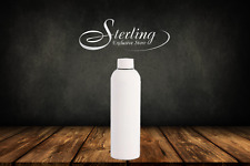 Thermosflasche aus Edelstahl 0,75l, weiß Trinkflasche Thermoskanne TOP