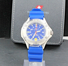 SWISS HYPERTEC Designer Taucheruhr SHARK | Stahl/Kautschuk | + Box