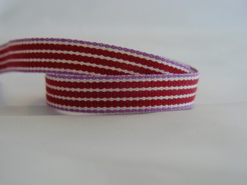 Webband rot flieder creme - webband,