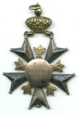 Original Anhänger für die Schützenkette Dem Kompanie König 1931-1932 