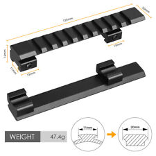Neu 11mm Schwalbenschwanz auf 20mm Picatinny Mount Adapter Zielfernrohr Basis 