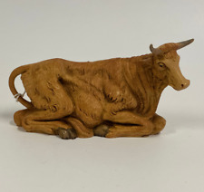 Kuh 395 Krippenfigur aus Kunststoff 8cm hoch Depose Fontanini 1983 Italien