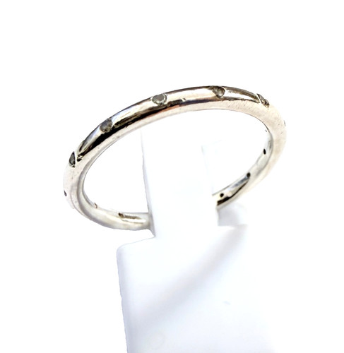 Pandora silberring schmal - ,