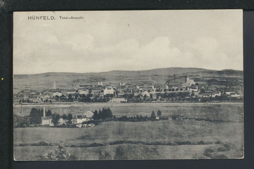 Ansichtskarte hünfeld - hünfeld, lk