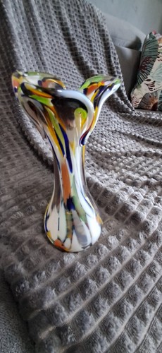 Vintage glasvase murano - murano, stil
