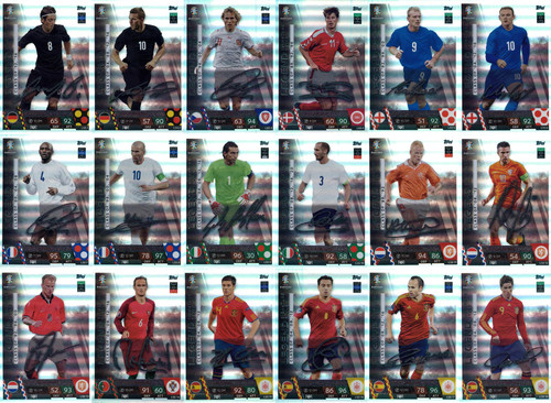 Match attax euro - euro, 18