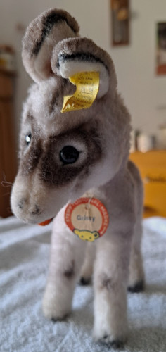 Steiff grissy esel - esel, plüschtier