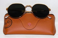 Sonnenbrille Ray Ban, RB 3565 Jack, Brille, Sunglasses, mit Etui, Gold