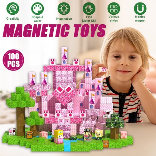 100stk blocks magnetic - 100stk,