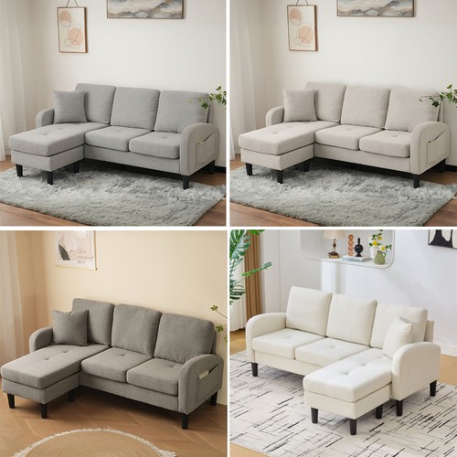 Förm ecksofa mit - l-förm,
