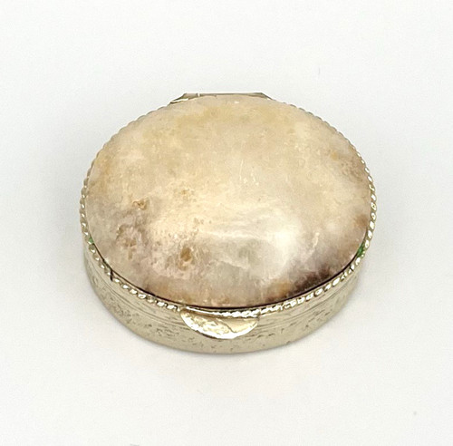Vintage pillendose schmuckbox - vintage,