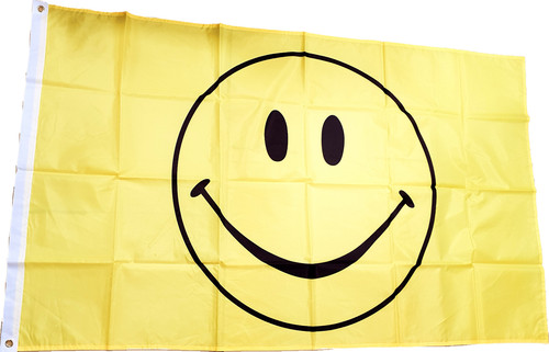 Fahne flagge smiley xxl 150 - flagge,