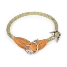 Hundehalsband Zugstopphalsband Halsband für Hunde mit Leder Rudelkönig Emma